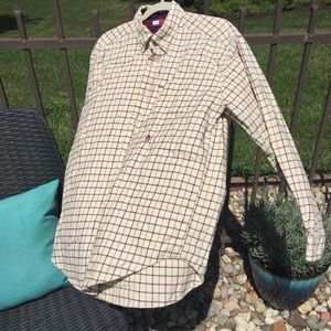 T. H. Brushed Cotton Flannel Button Down Shirt